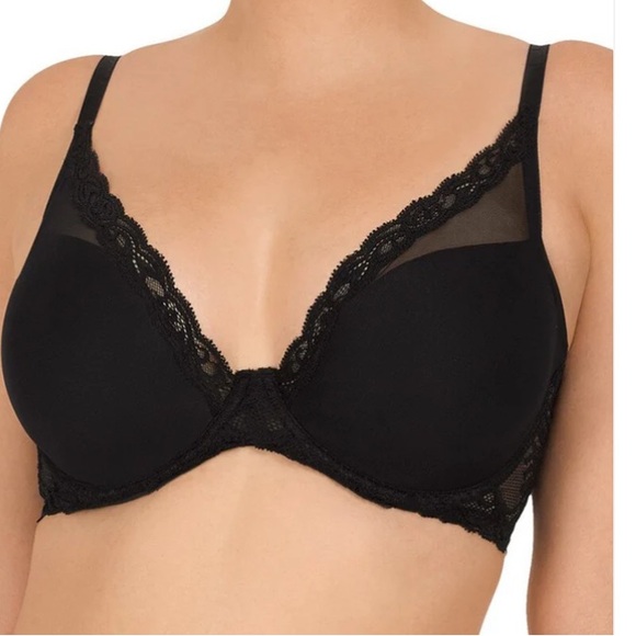 Natori Other - Natori 730023 Feathers Demi Plunge
UW Bra Black  38D